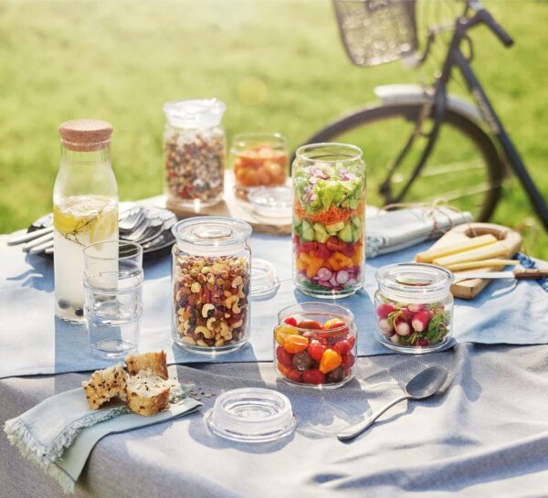 Pure Glass Jar with Lid 1.50 Lt - Image 2