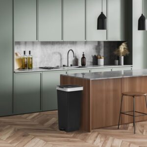 Smart Pedal Bin 40 Lt Black