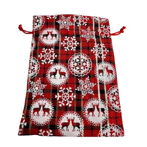 Xmas Jute Mini Bag