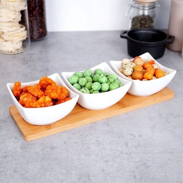 Serving Set Porcelain 4 Pcs