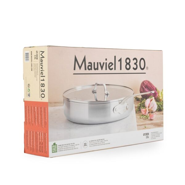Mauviel Frying Pan + Lid 28cm 3.6L - Image 6