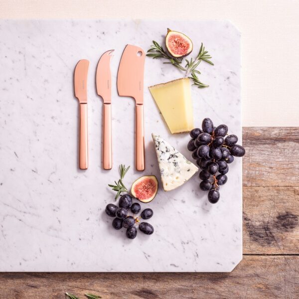 Mauviel Cheese Knives 3pc Copper