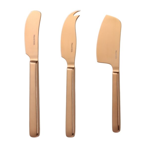Mauviel Cheese Knives 3pc Copper - Image 4