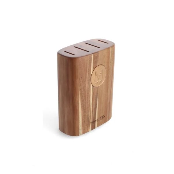 Mauviel Acacia Knife Block Copper - Image 6