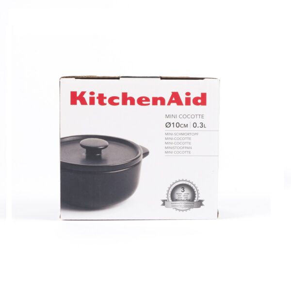 Kitchen Aid Mini Casserole 10cm 300ml Black - Image 5