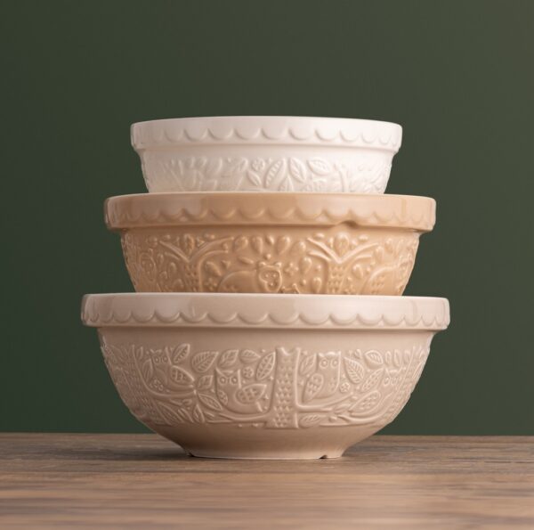Forest S18 Owl Stone Mixing Bowl 26cm - Image 3