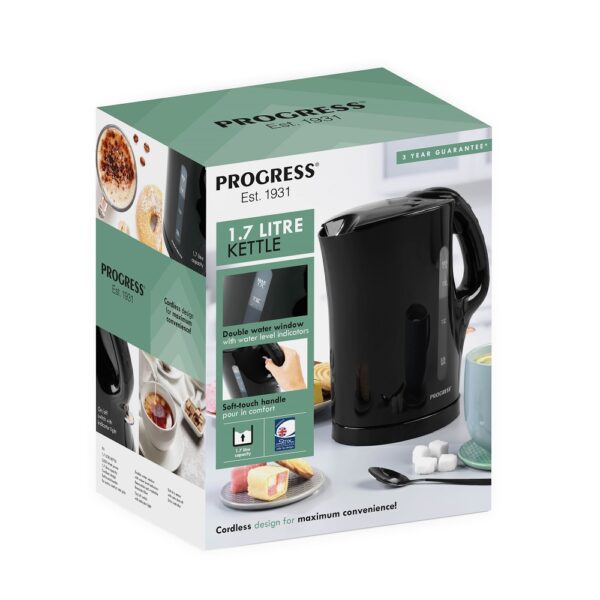 Progress Kettle 1.70Lt Black - Image 6