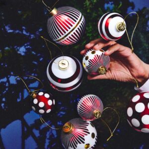 Delight Christmas Bauble Set 2 Pcs (NZ04SET2)