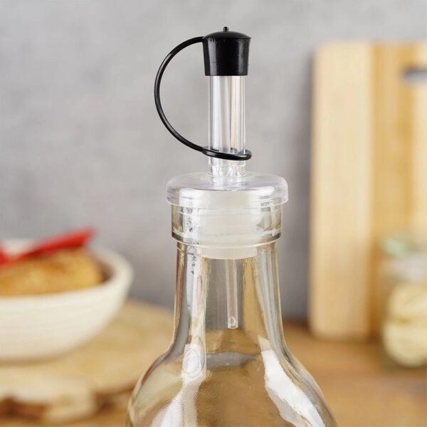 Oil and Vinegar Glass Bottle - Image 2