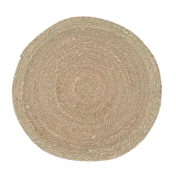 Woven Round Rug 80cm - Image 2