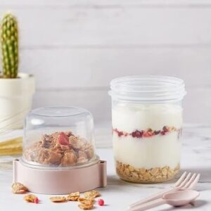 Salad Bowl with Cutlery 1.10 Lt (4 Colours)