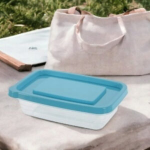 Storage Rect Boxes Set 3 Pcs 1020ml