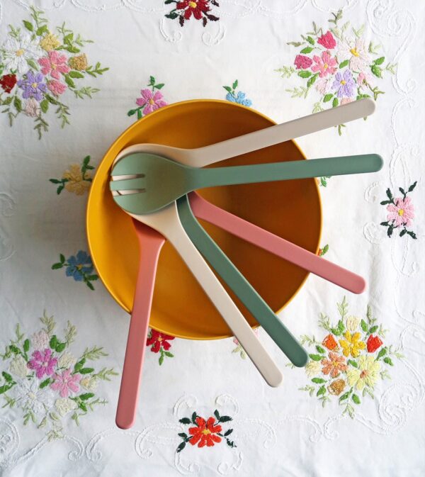Salad Cutlery Set 2 Pcs (3 Colours) - Image 5