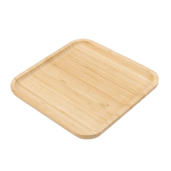 Serving Tray Bamboo 25x25cm - Image 4