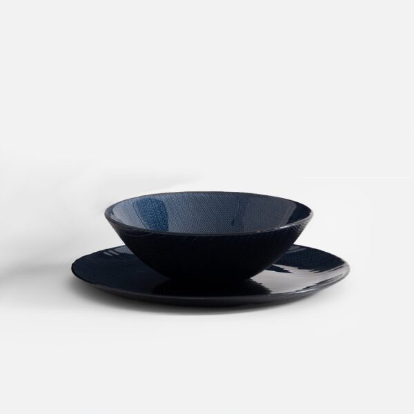 Navy Glass Bowl 15cm - Image 5