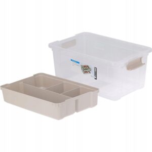 Storage Box with Compartment 9 Lt