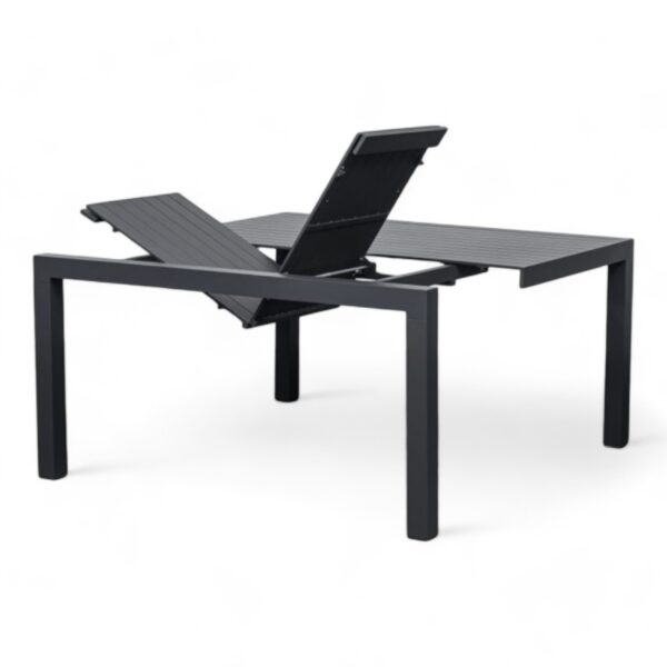 Azura Ext Dining Table 97-149x149cm Grey - Image 2