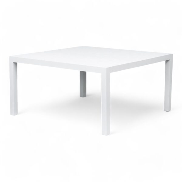 Azura Ext Dining Table 970-1490x1490mm White - Image 3