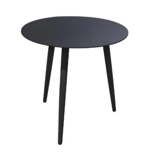Syros 500mm Round Side Table Grey