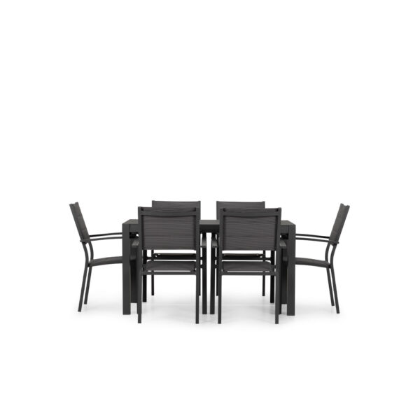 Bon Dining Table 160x90cm Grey (Seats 6) - Image 2
