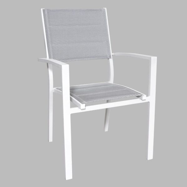 Bon Padded Dining Chair White - Image 2