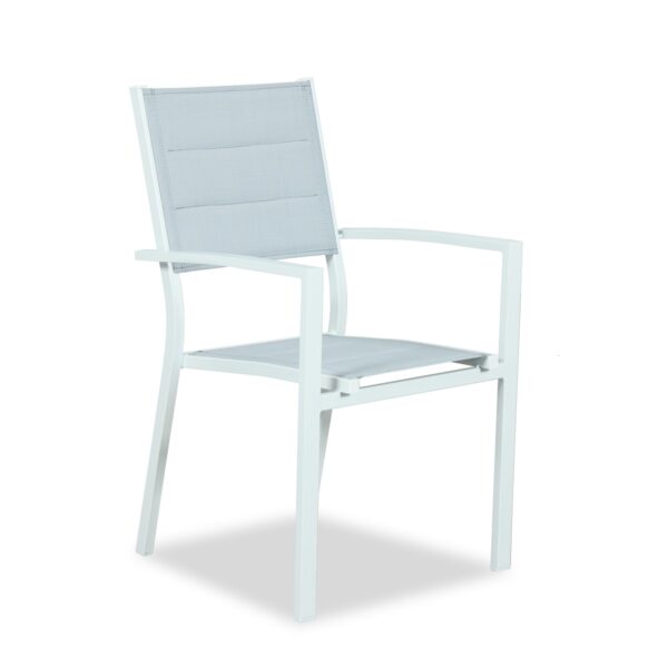 Bon Padded Dining Chair White - Image 5