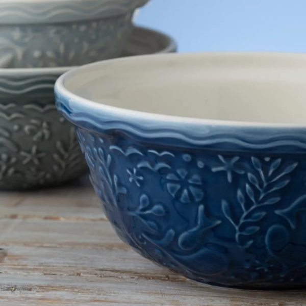 Nautical S12 Boat Navy Mixing Bowl 29cm - Image 3