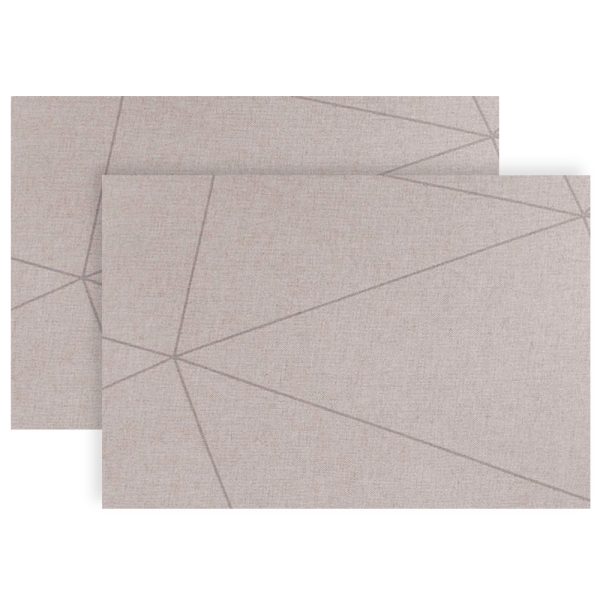 Placemat 35x50cm Stone 2 Pcs