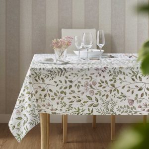 Table Cloth Leaves 150x200cm