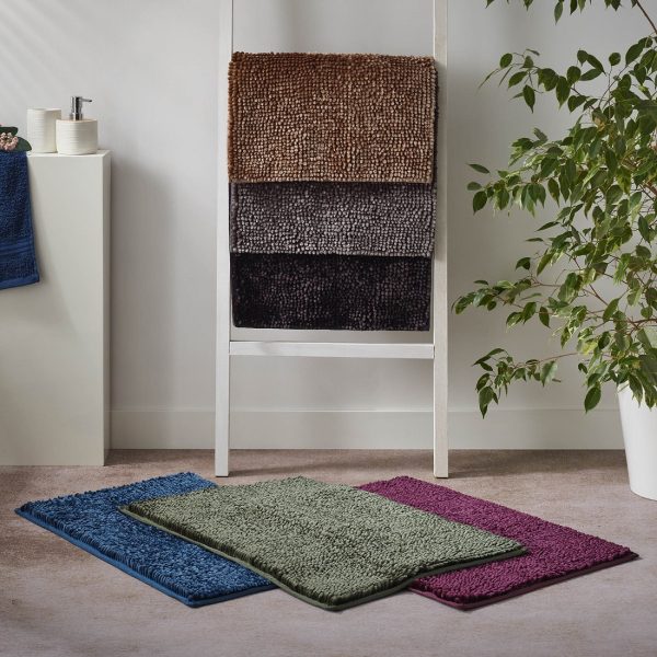 Bath Mat 45x70cm Purple - Image 2