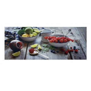 Kitchen Rubber Mat 45x115cm Fruit
