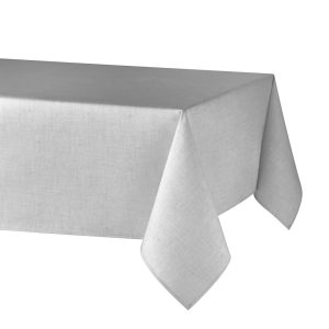 Table Cloth Round 150cm Light Grey