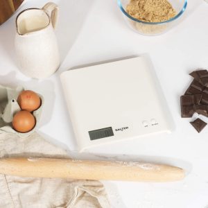 Arc Kitchen Scale White