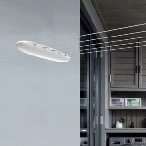 5-Line Retractable Clothesline 20m