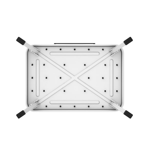 Metal Step Stool Foldable 1 Step - Image 4