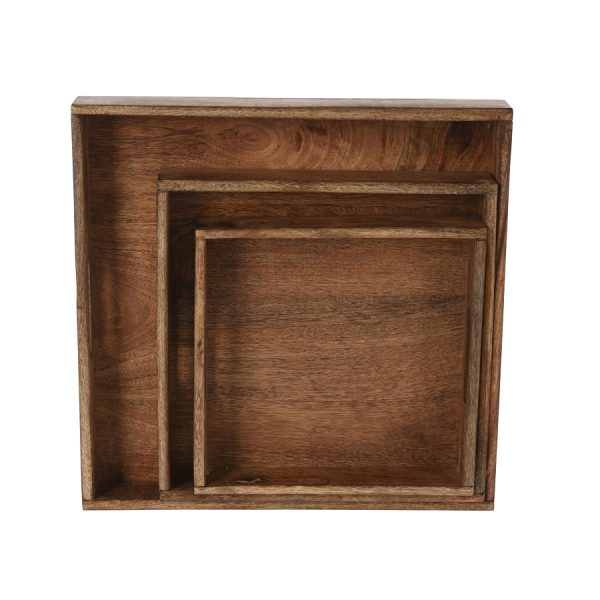 Serving Tray Mango Wood Medium - Image 3