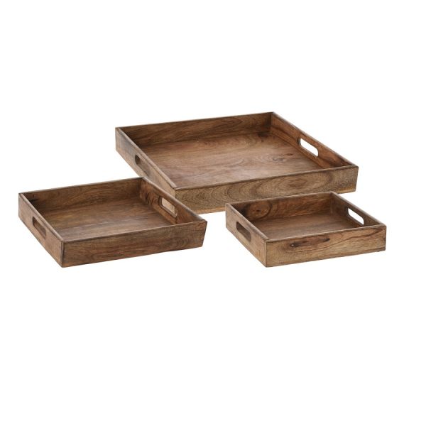 Serving Tray Mango Wood Medium - Image 4