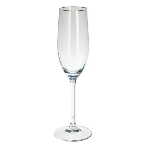 Champagne Glass 210ml Set of 4 Pcs - Image 4