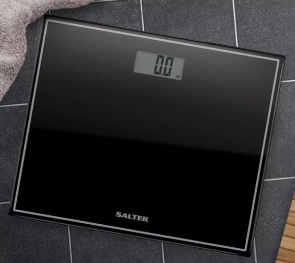 Compact Glass Digital Scale Black - Image 2