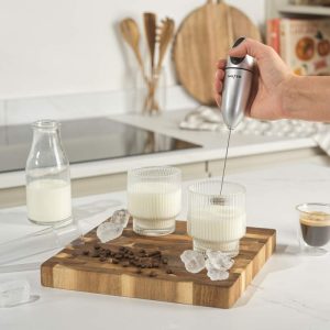 Salter Milk Frother Silver