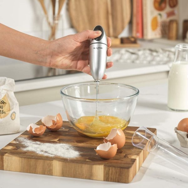 Salter Milk Frother Silver - Image 3