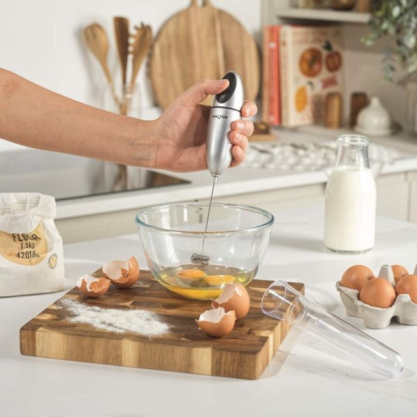 Salter Milk Frother Silver - Image 4