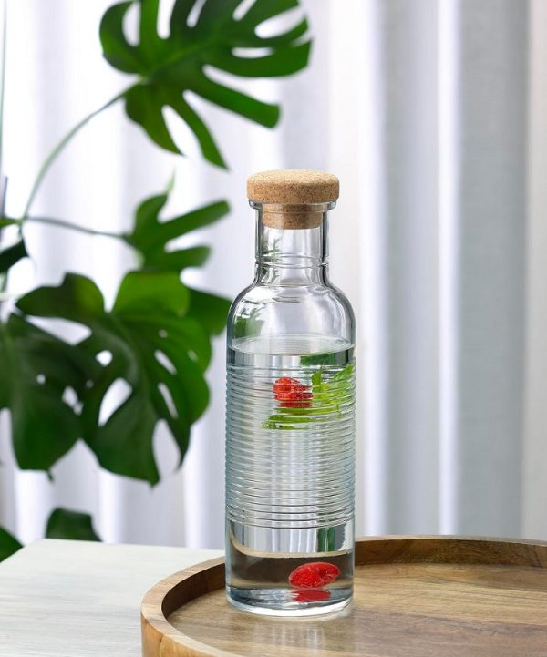 Caraffe with Cork Lid 1070ml - Image 6