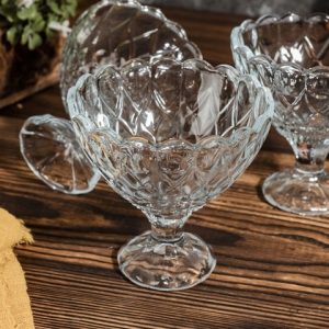 Ice Cream Coupe Glass 3 Pcs