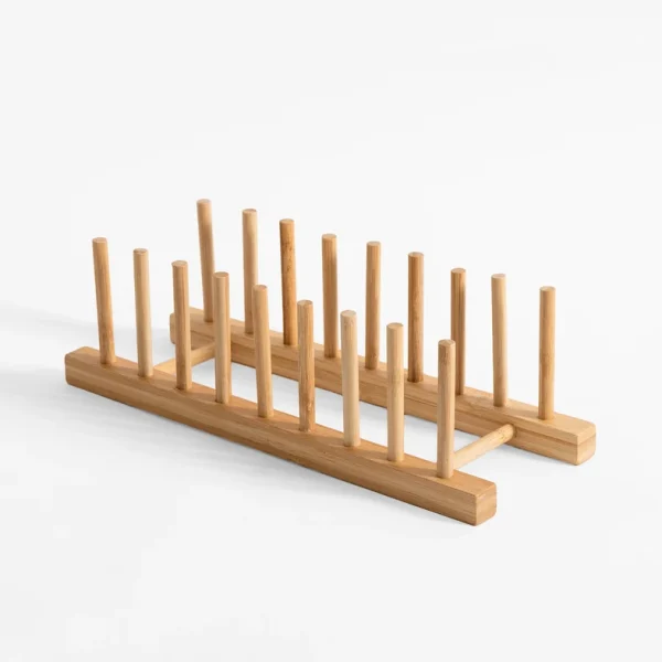Bamboo Plate Holder 34x12cm - Image 5