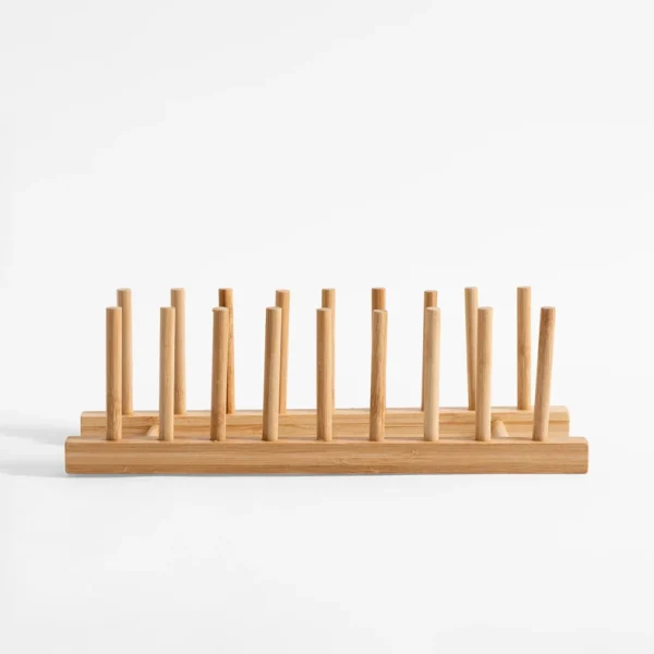Bamboo Plate Holder 34x12cm - Image 4