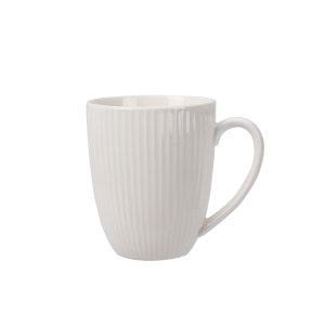 Ribbed Mug Bone China 370ml