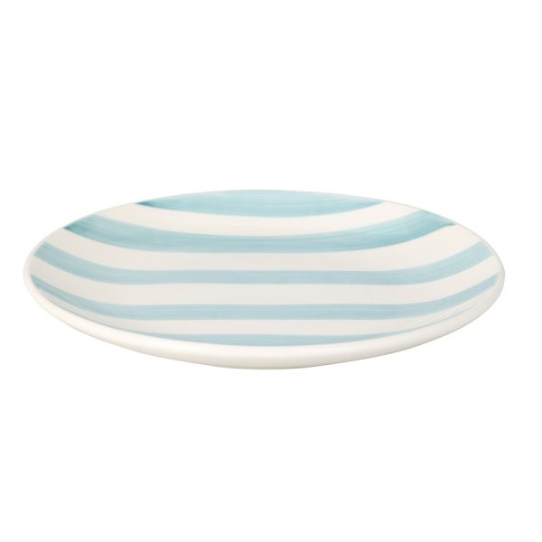 Striped Stoneware Plate 19cm (4 Colours) - Image 10