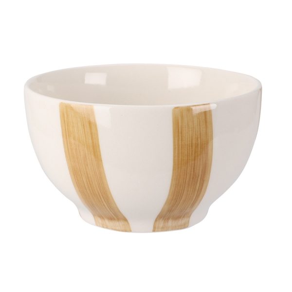 Striped Stoneware Bowl 14cm (4 Colours) - Image 9