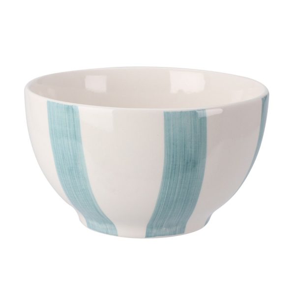 Striped Stoneware Bowl 14cm (4 Colours) - Image 7
